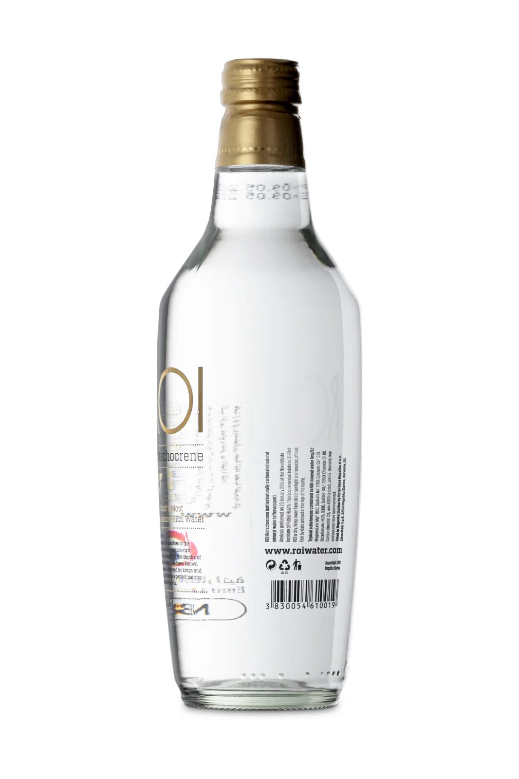 ROI WATER - 16.9 oz Glass Bottle - 1 x box (6 bottles) - Image 3